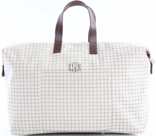 Personalized Iconic Canvas Weekender